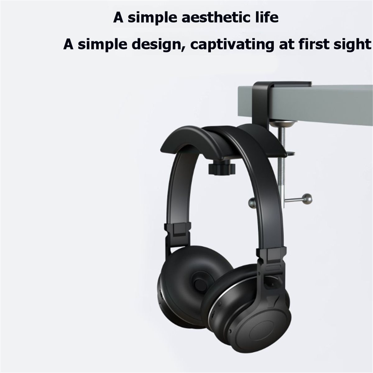 Headphone Stand Desk - حامل سماعات الألعاب DT75BG قابل للتعديل