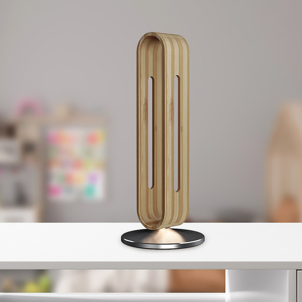 Headphone Stand Desk - حامل سماعات رأس فاخر من الخيزران
