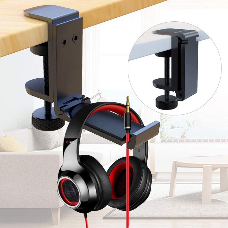Headphone Stand Desk - حامل سماعات رأس قابل للطي يثبت