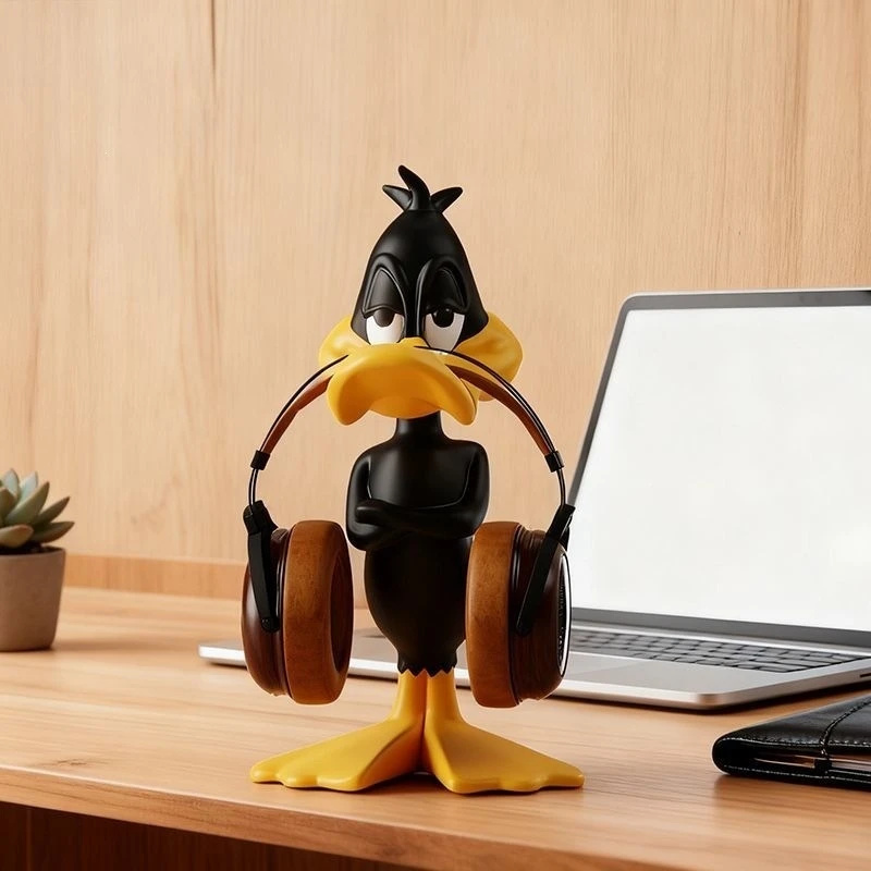 حامل سماعات الرأس على شكل بطة، - مراجعة Headphone Stand Desk وسعره
