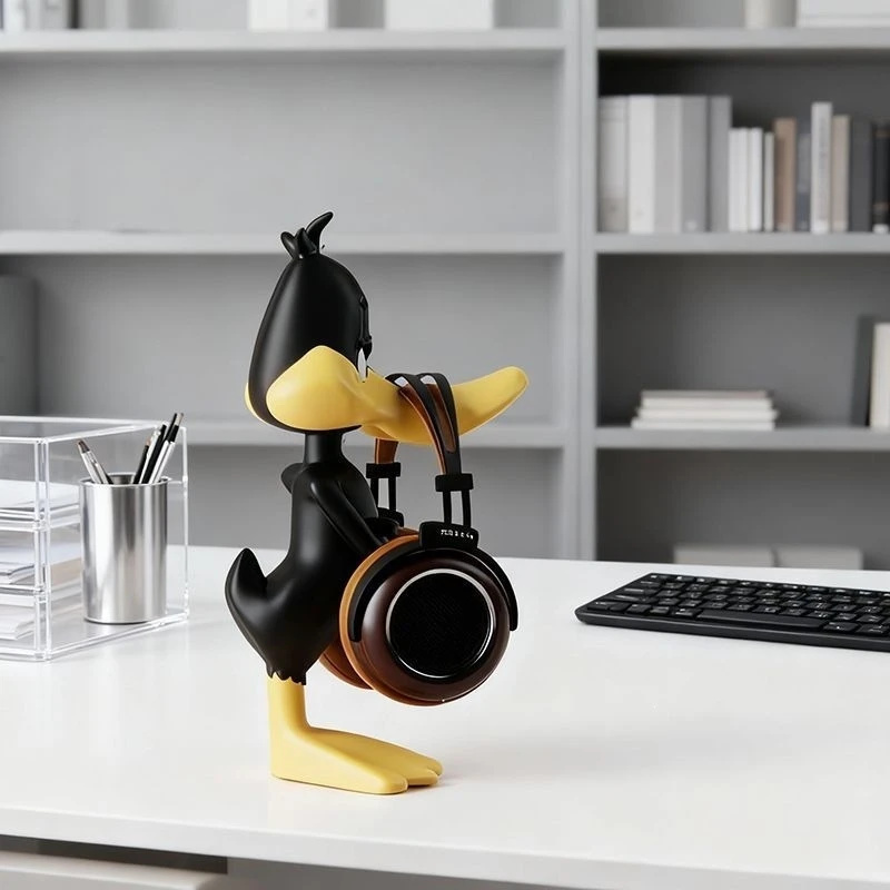 حامل سماعات الرأس على شكل بطة، - مراجعة Headphone Stand Desk وسعره