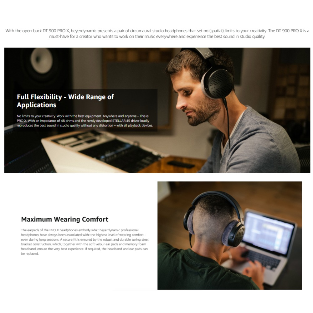 سماعات بييردايناميكي DT 900 PR - مراجعة Audiophile Headphone Wired وسعره