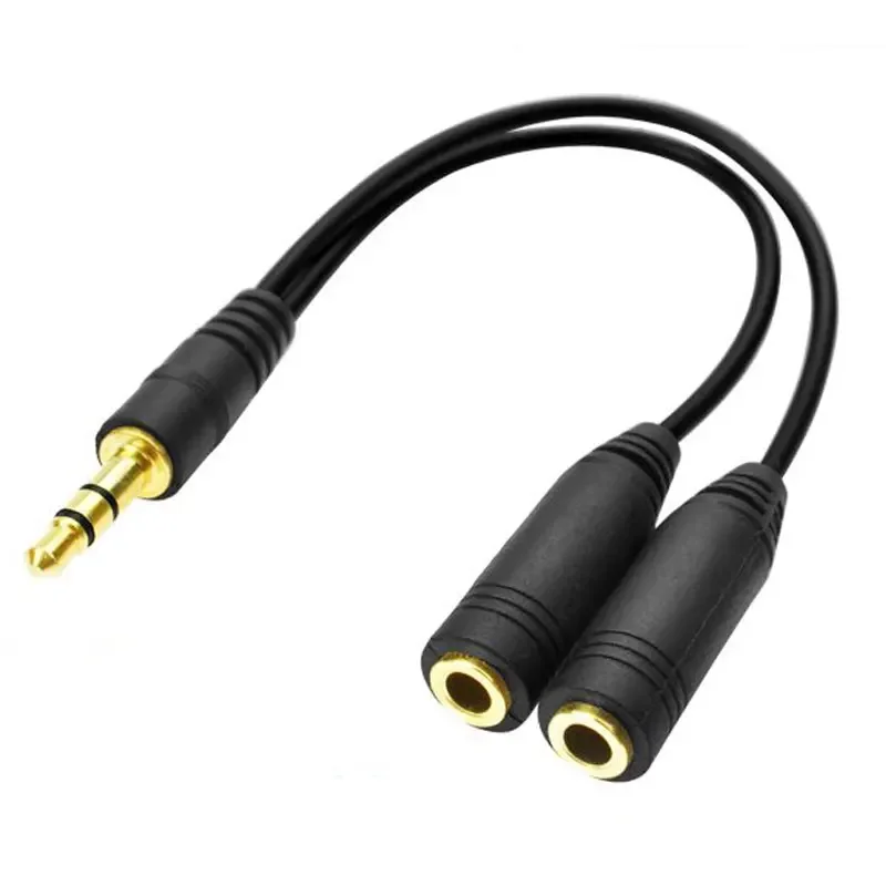 مقسم سماعة الرأس، كابل تمديد 3 - مراجعة Earphone Splitter Jack وسعره