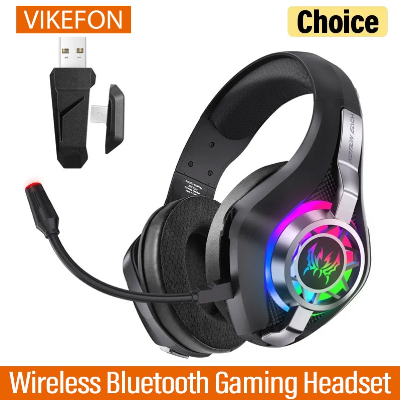 سماعة رأس لاسلكية للألعاب GS40 - مراجعة Gaming Headset Rgb وسعره