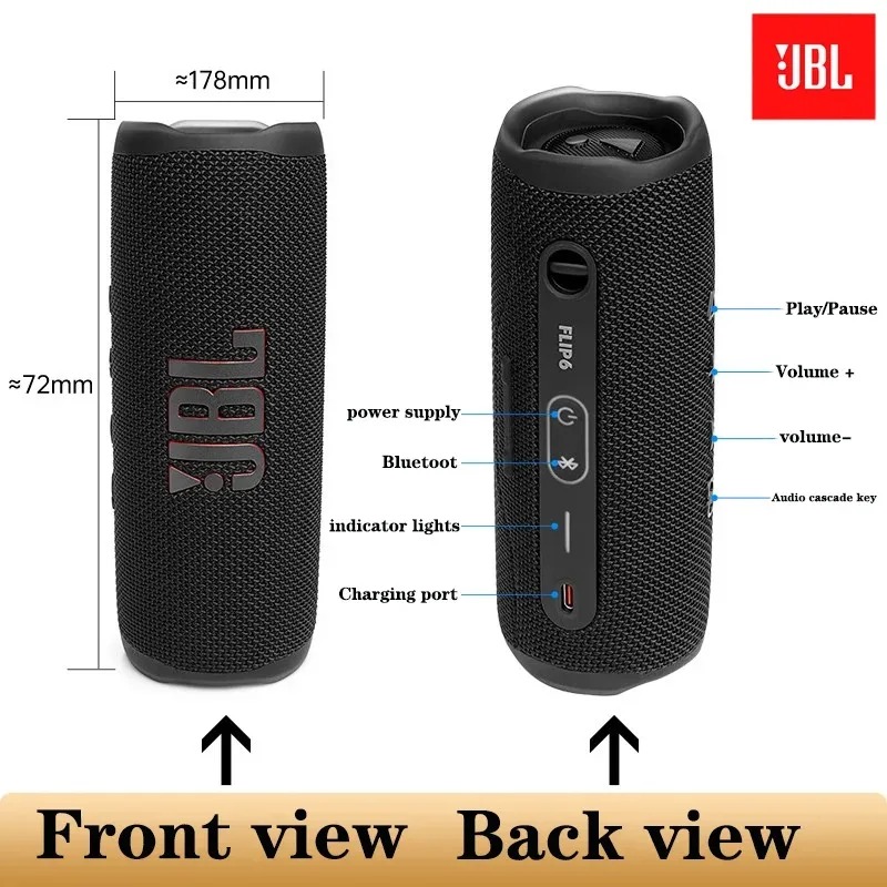 مكبر صوت JBL Flip 6 المحمول لل - مراجعة Jbl Speaker Flip 6 وسعره