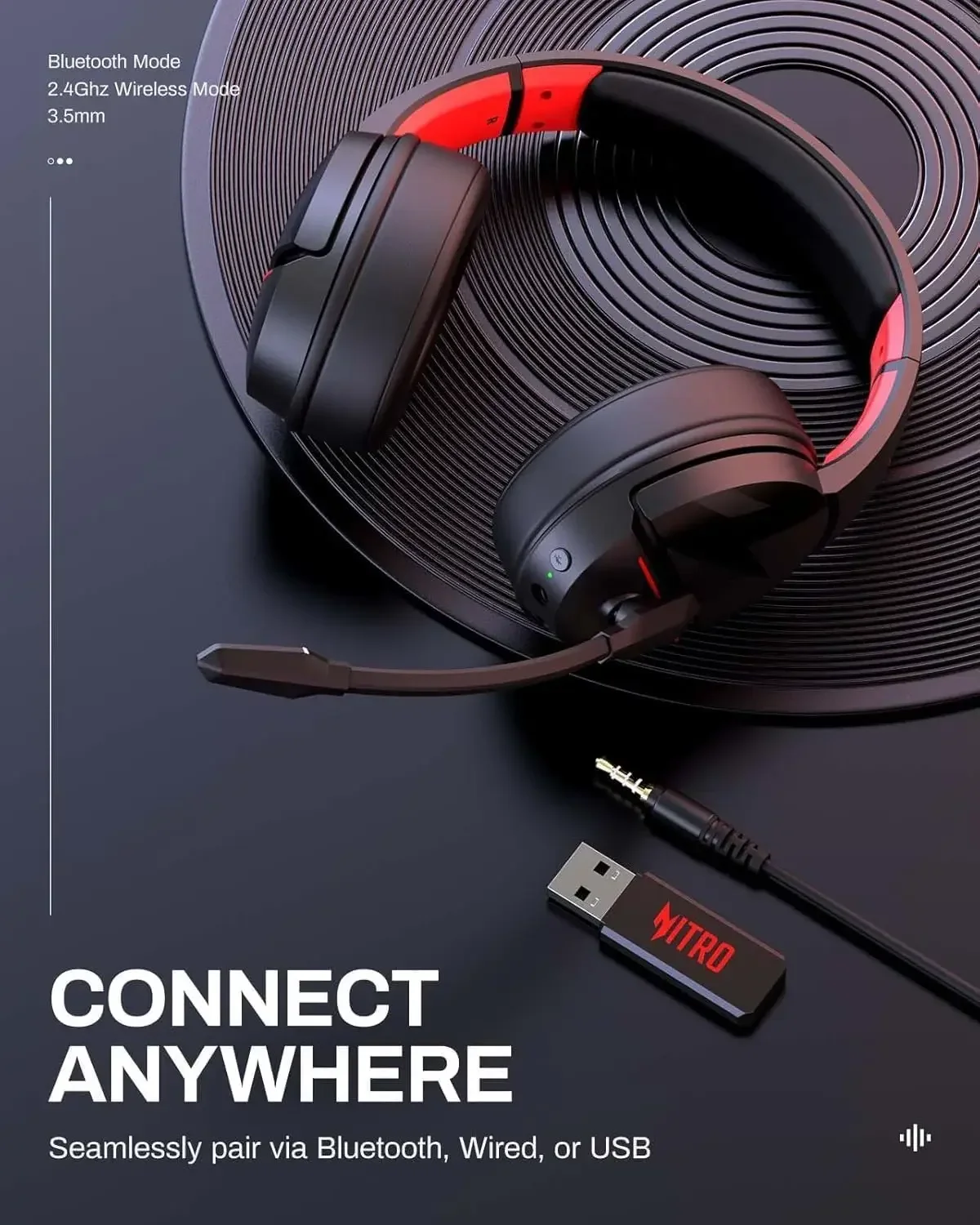 Acer K2 سماعات رأس لاسلكية ألع - مراجعة Gaming Headset Rgb وسعره
