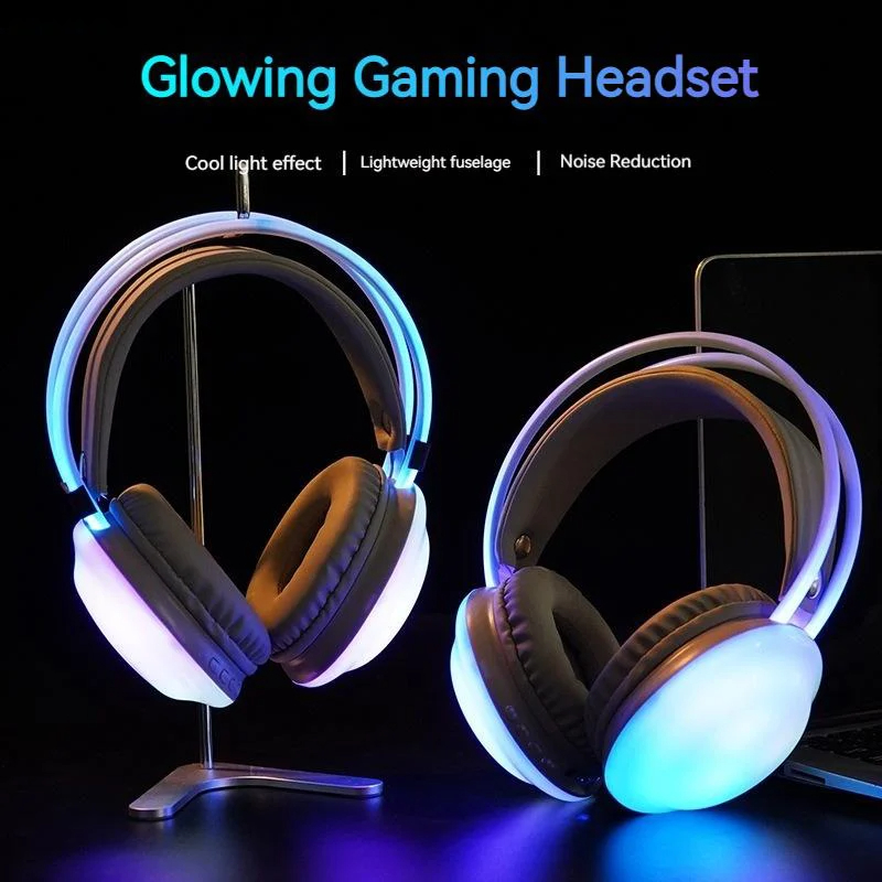سماعات بلوتوث لاسلكية للألعاب  - مراجعة Gaming Headset Rgb وسعره