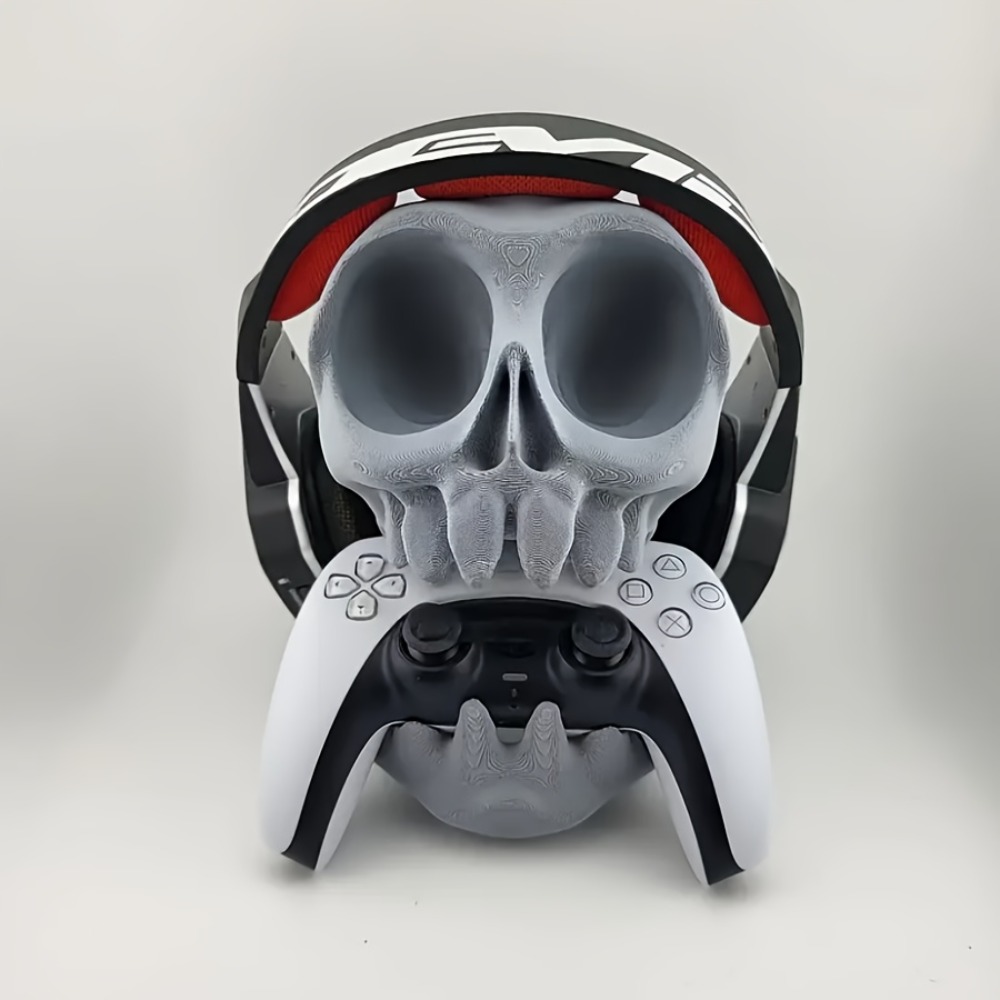 حامل تحكم على شكل جمجمة وحامل  - مراجعة Headphone Stand Desk وسعره