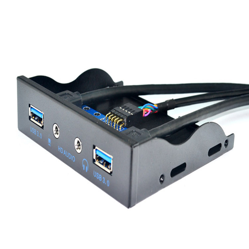 2 منفذ USB 3.0 محور الفاصل HD  - مراجعة Earphone Splitter Jack وسعره