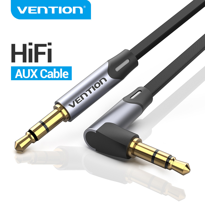 Vention Aux كابل 3.5 مللي متر  - مراجعة Cable Extension 3.5 وسعره
