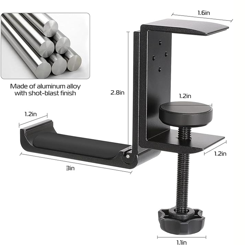 حامل سماعات رأس قابل للطي يثبت - مراجعة Headphone Stand Desk وسعره