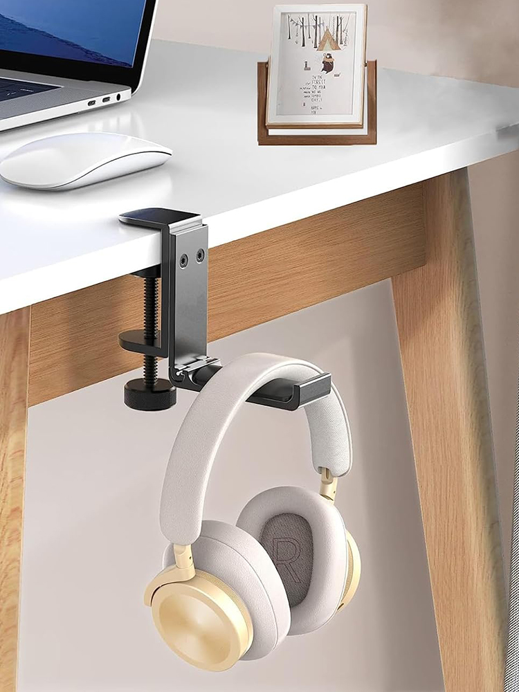 حامل سماعات رأس قابل للطي يثبت - مراجعة Headphone Stand Desk وسعره
