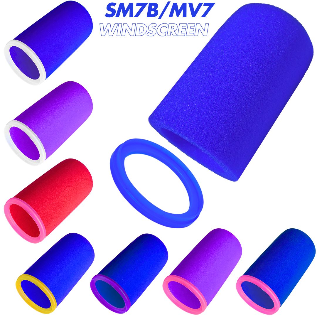 SM7dB الزجاج الأمامي رغوة عالي - مراجعة Shure Mic Mv7 وسعره